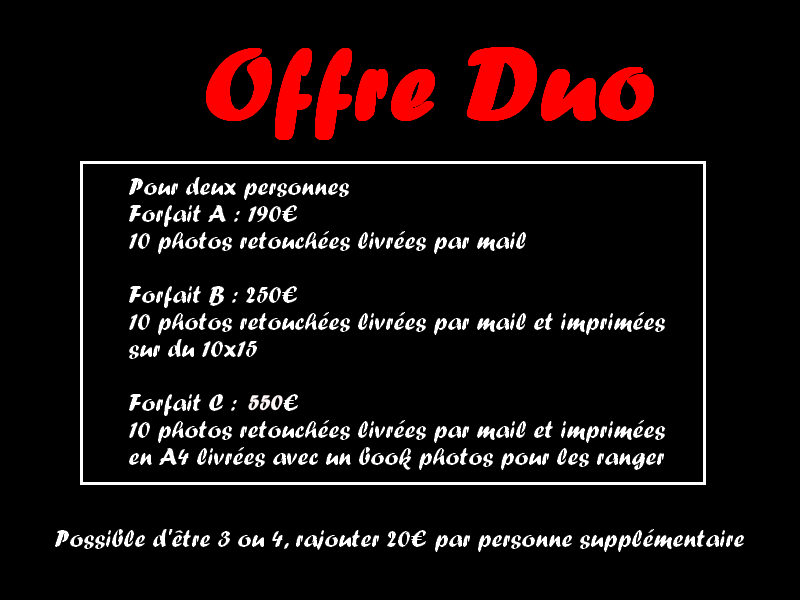 OFFRE DUO 2016