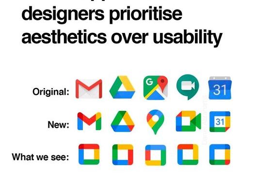 Comprendre les nouveaux logo de la suite Google